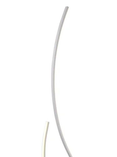 Торшер LED LAMPS 81341/1F Natali Kovaltseva  белый 1 лампа, основание белое в стиле хай-тек
 фото 4